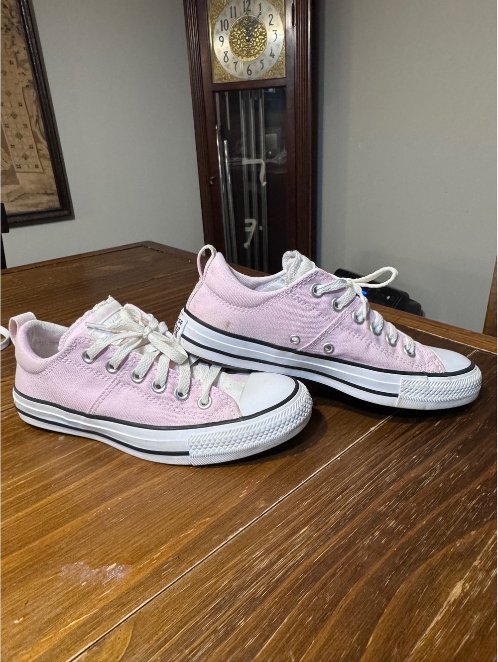 Converse Chuck Taylor All Star Shoreline Pink Women’s 7 Low Top Sneakers 571391F